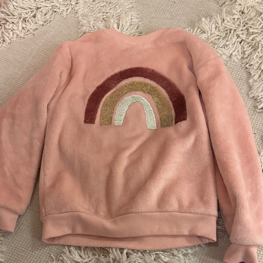 H&M Pink Rainbow Sweater for Kids